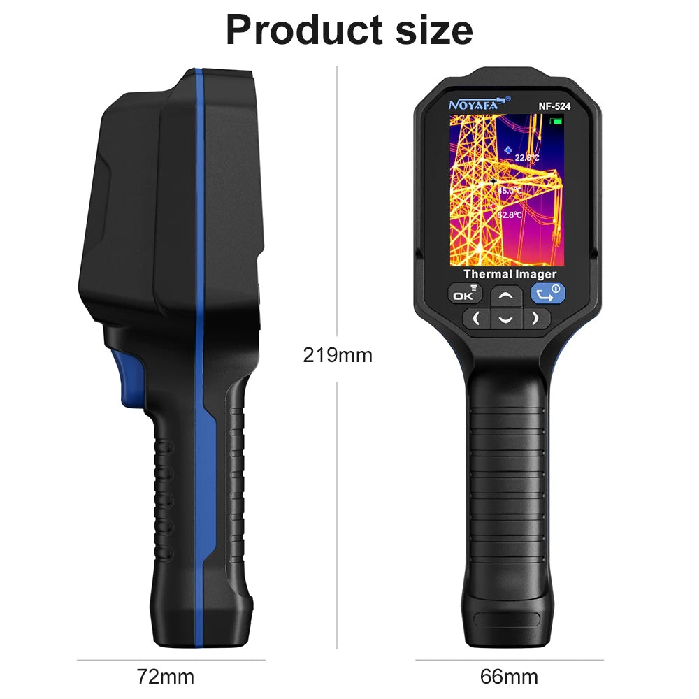 NF-524 Thermal Imager Infrared 120*90 Handheld Testing Imaging Camera PCB Circuit Temperature Meter Inspect Tool